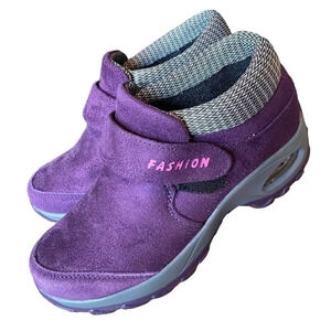 Fashion Laces Free Comfortable Easy Put on Shoes Women size 5.5/36